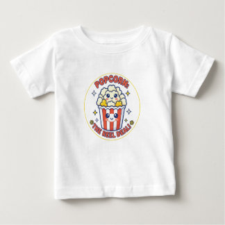 T-shirt Pour Bébé Kawaii Popcorn Film Pun