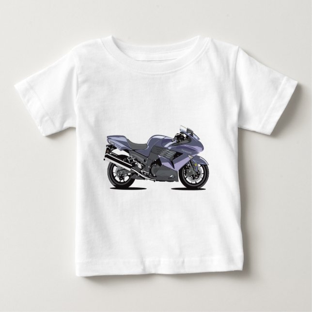 T-shirt Pour Bébé Kawasaki Ninja (Devant)