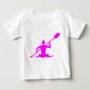 T-shirt Pour Bébé Kayak - Magenta