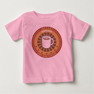 T-shirt Pour Bébé Kayaker instantané