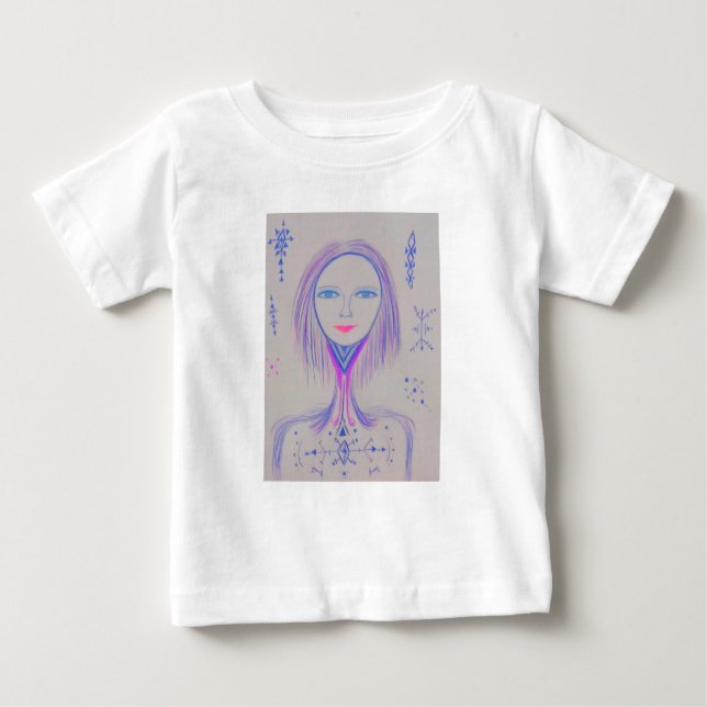 T-shirt Pour Bébé Kayla (Devant)