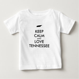 T-shirt Pour Bébé KEEP CALM et LOVE TENNESSEE