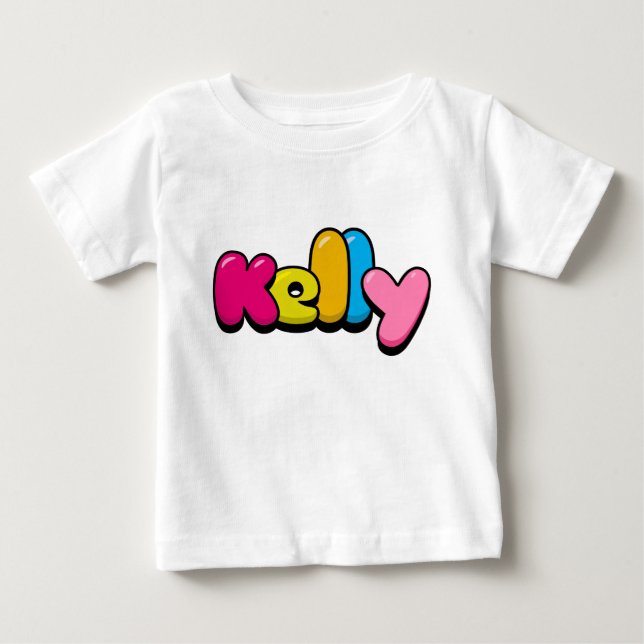 T-shirt Pour Bébé Kelly (Devant)