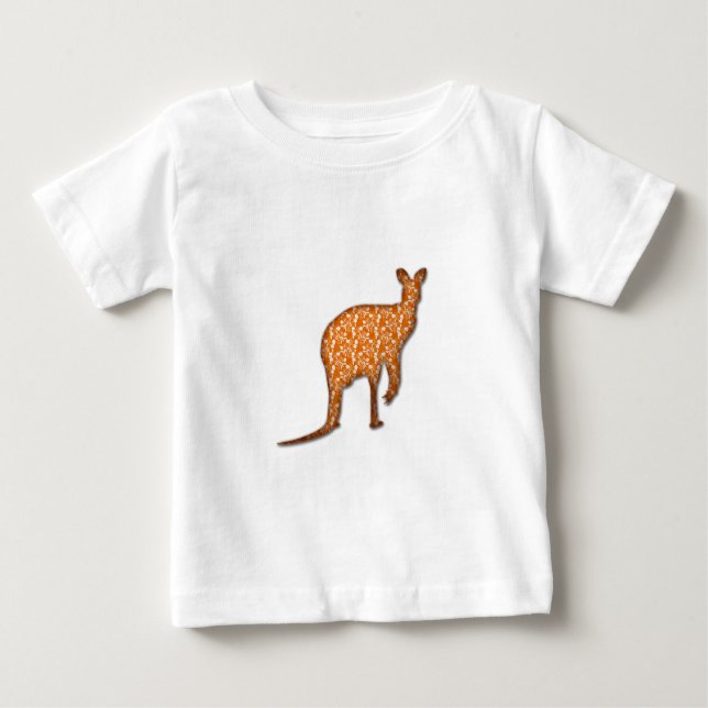 T-shirt Pour Bébé Ken le roo (Devant)
