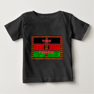 T-shirt Pour Bébé Kenya Tuko Pamoja