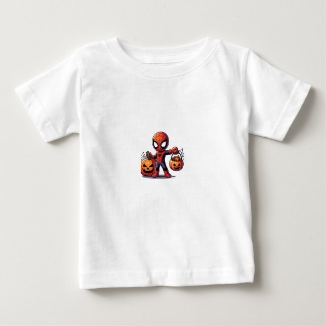 T-shirt Pour Bébé kids halloween t-shirt, spooky season , kids  (Devant)