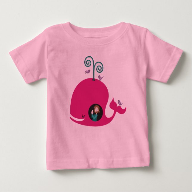 T-shirt Pour Bébé Kids Shirt Bible Story Jonah And The Whale Girl (Devant)