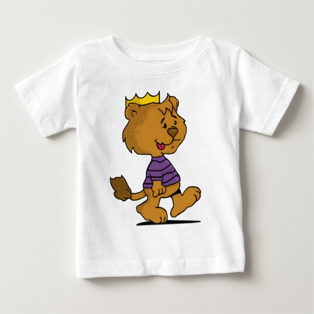 T-shirt Pour Bébé Kingston | Le Lion Cubby (Devant)
