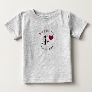 T-shirt Pour Bébé kittyinNY