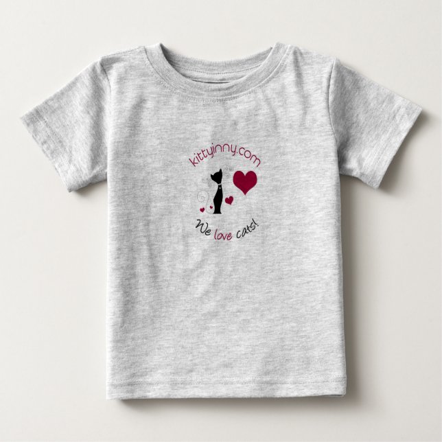 T-shirt Pour Bébé kittyinNY (Devant)