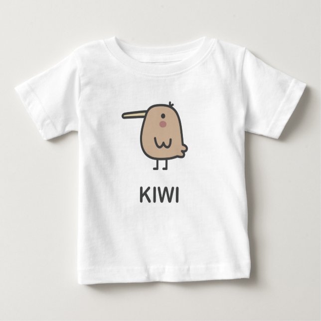 T-shirt Pour Bébé Kiwi (Devant)