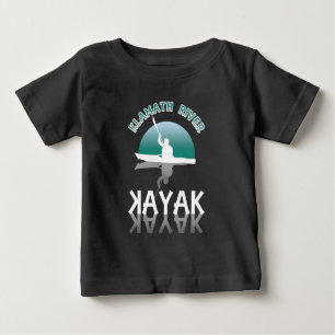 T-shirt Pour Bébé Klamath River California - Kayak