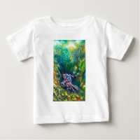 KNIGHT LANCELOT, CHEVAL EN FORÊT VERTE