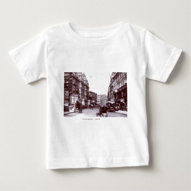 T-shirt Pour Bébé Knightsbridge, cru 1910 de Londres (Devant)