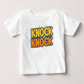 T-shirt Pour Bébé Knock knock 
