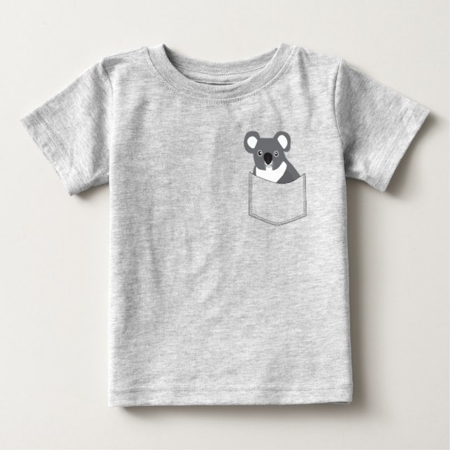 T-shirt Pour Bébé Koala (Devant)