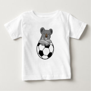 T-shirt Pour Bébé Koala au Soccer Sports