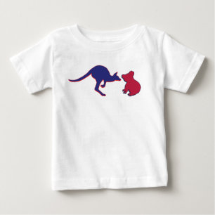 T-shirt Pour Bébé Koala Bear et Kangaroo