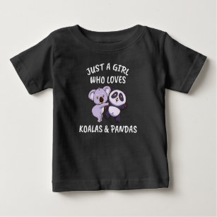 T-shirt Pour Bébé Koala Cadeaux femmes Panda filles mignonne Koala e