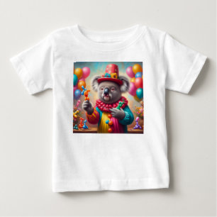 T-shirt Pour Bébé Koala Clown