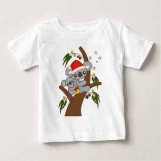 T-shirt Pour Bébé Koala de Noël