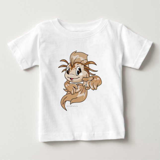T-shirt Pour Bébé Koi Brown (Devant)