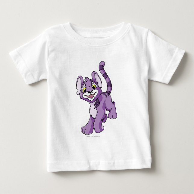 T-shirt Pour Bébé Kougra pourpre (Devant)