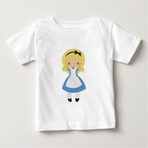 T-shirt Pour Bébé KRW Alice mignonne au pays des merveilles