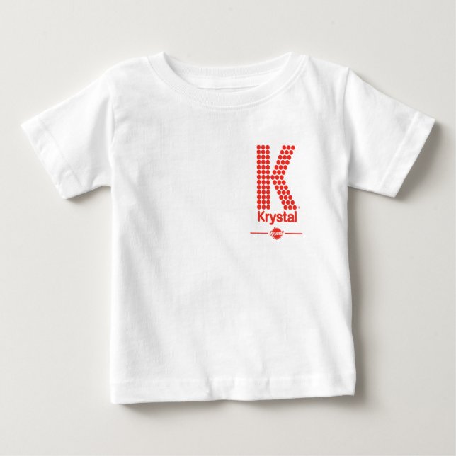 T-shirt Pour Bébé Krystal grand K (Devant)