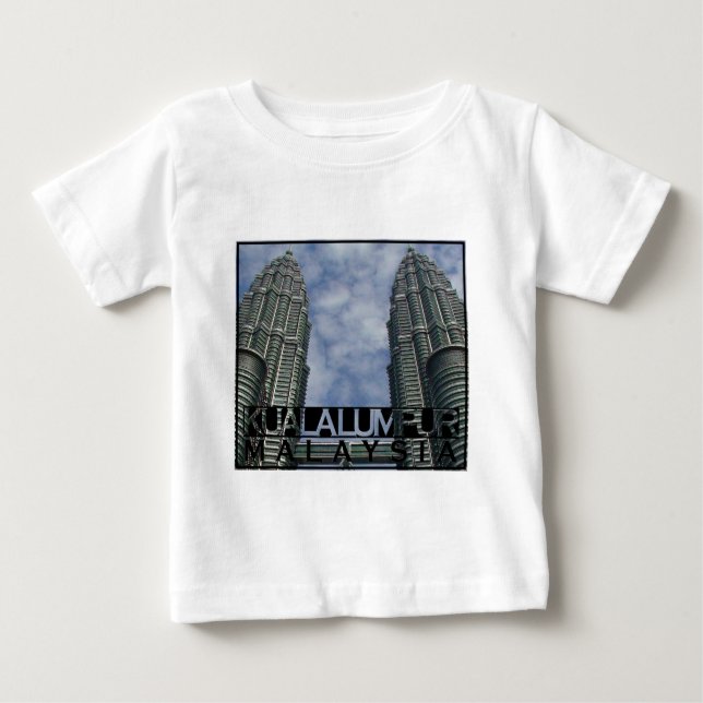 T-shirt Pour Bébé Kuala Lumpur (Devant)