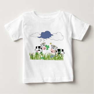 T-shirt Pour Bébé Kühe auf der Weide