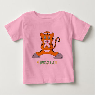 T-shirt Pour Bébé Kung Fu Tiger™