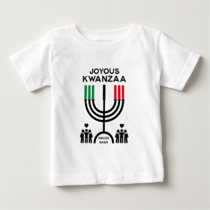 T-shirt Pour Bébé Kwanzaa joyeux