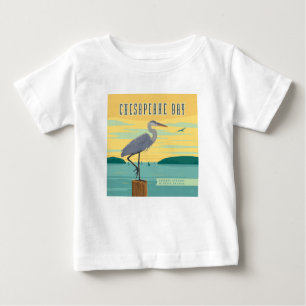 T-shirt Pour Bébé La Baie De Chesapeake Le Plus Grand Estuaire D'Amé