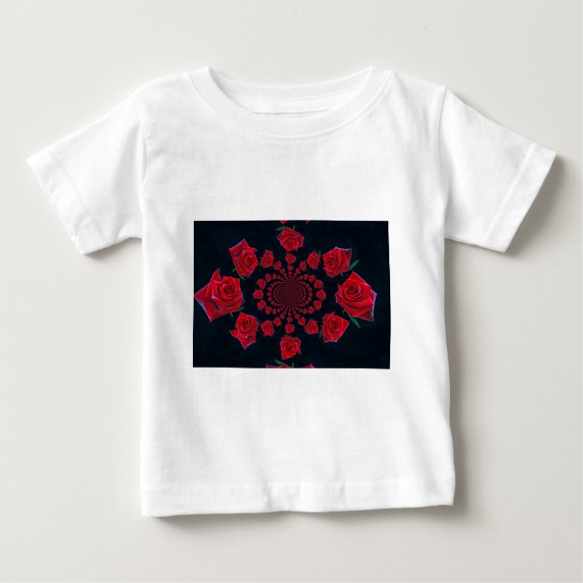 T-shirt Pour Bébé La beauté des Roses : Imaginaire floral (Devant)