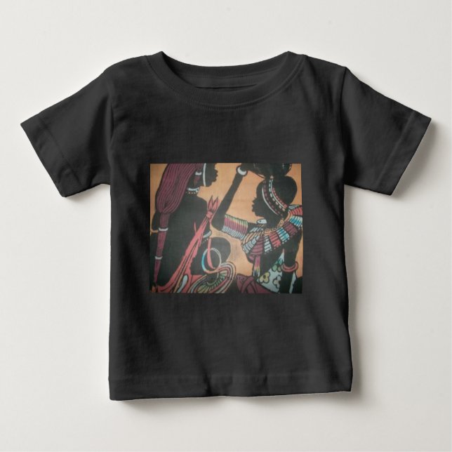 T-shirt Pour Bébé La beauté intemporelle de la tradition Masaï (Devant)