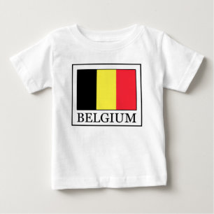 T-shirt Pour Bébé La Belgique