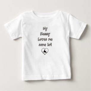 T-shirt Pour Bébé La bonne d'enfants m'aime un certain sort