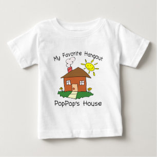 T-shirt Pour Bébé La Chambre de PopPop préféré de repaire