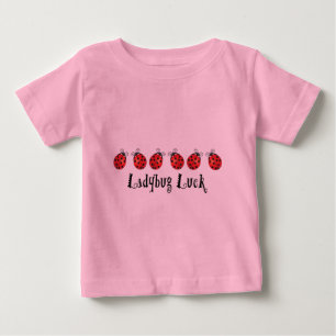 T-shirt Pour Bébé La chance de Ladybug