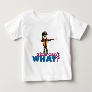 T-shirt Pour Bébé La chasse aux filles