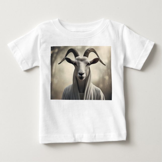 T-shirt Pour Bébé La chèvre Shepard, (Devant)