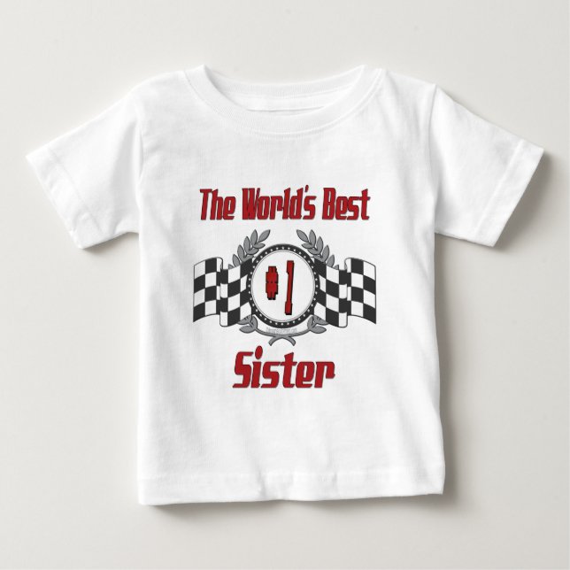 T-shirt Pour Bébé La Collection Soeur (Devant)