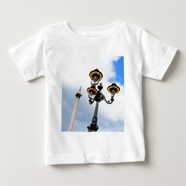 T-shirt Pour Bébé La colonne de Nelson Londres (Devant)