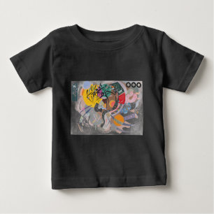 T-shirt Pour Bébé La courbe dominante de Kandinsky Abstraite