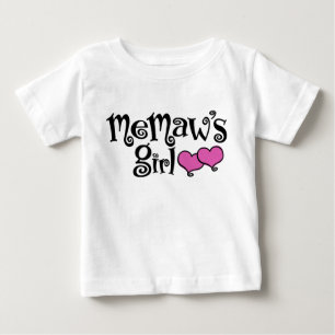 T-shirt Pour Bébé La fille de MeMaw