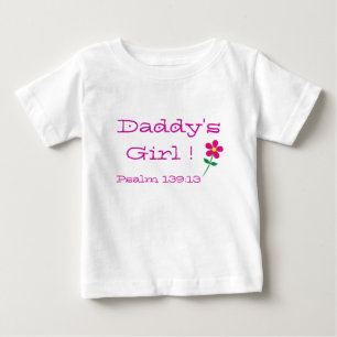 T-shirt Pour Bébé La fille de papa !