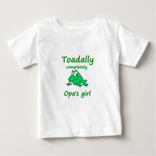T-shirt Pour Bébé la fille d'opa