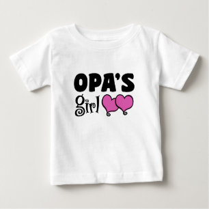 T-shirt Pour Bébé La fille d'Opa