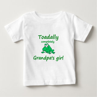 T-shirt Pour Bébé la fille du grand-papa